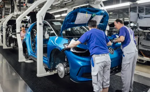 Volkswagen automobile manufacturing plant